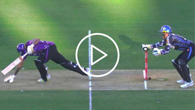 [Watch] Alex Carey's Lightning Fast Stumping Sends Nikhil Chaudhary Packing For A Diamond Duck